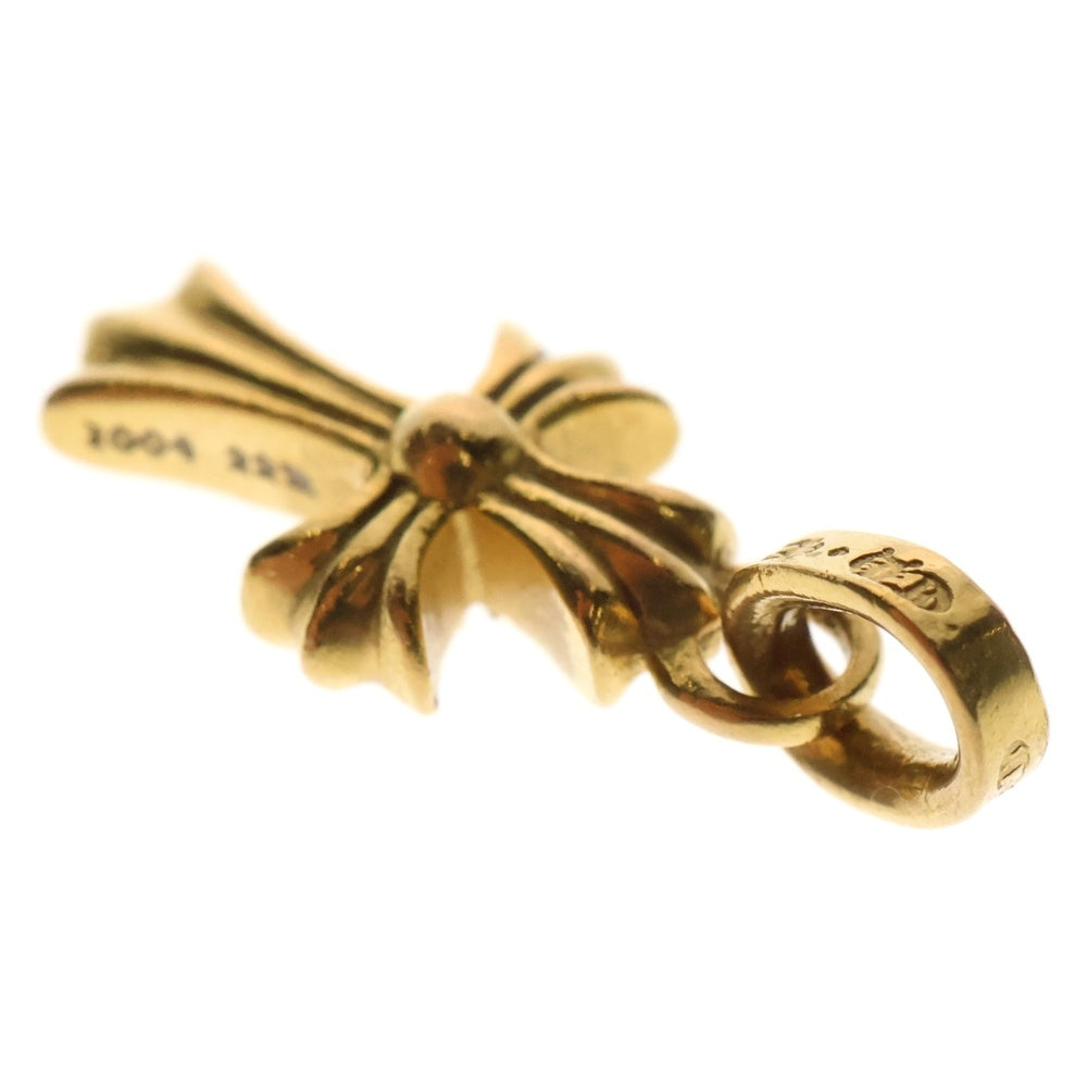 CHROME HEARTS(クロムハーツ) 22K CRS BBYFAT P/DIA ベイビーファットクロス PAVEダイヤ ペンダントトップ ゴールド BCA035