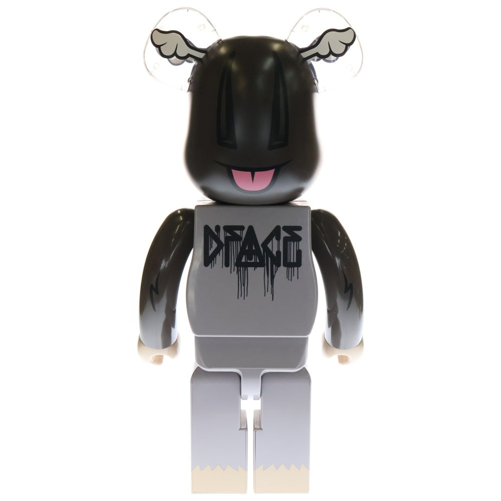 MEDICOM TOY(メディコムトイ) ×XLARGE ×D*FACE BE@RBRICK 1000% エクストララージ ディーフェイス ベアブリック 人形 フィギュア ブラウン
