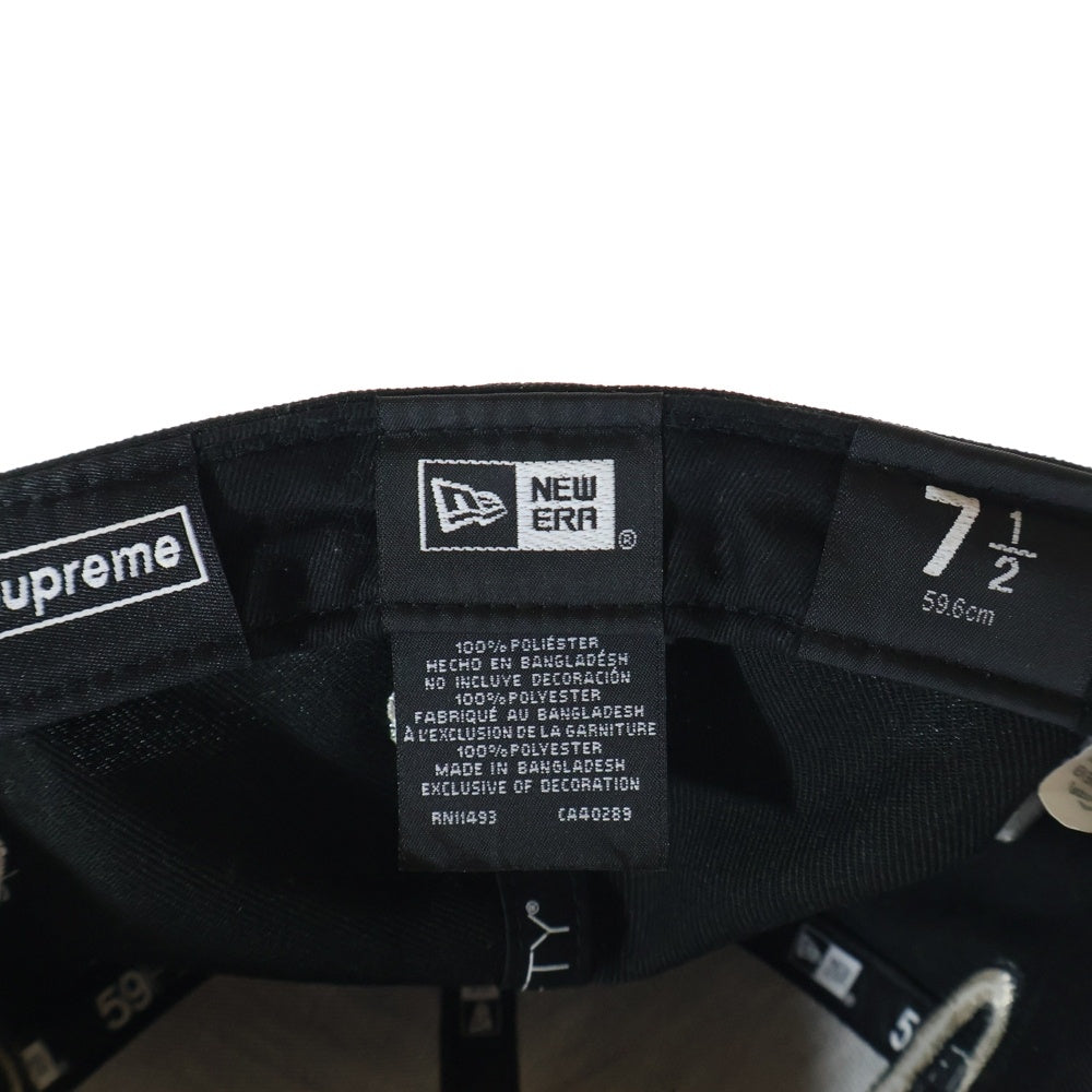 SUPREME(シュプリーム) 25SS ×NEW ERA Multi S Logo ニューエラ マルチ エス ロゴ キャップ 帽子 ブラック