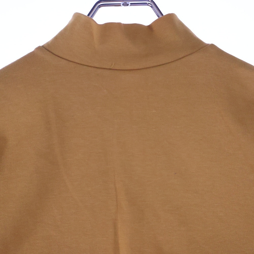 JOHN LAWRENCE SULLIVAN(ジョンローレンスサリバン) DEUTSCH MOCK TOP ドイチュ モックネック 半袖Tシャツ カットソー イエロー 5B014-0317-25