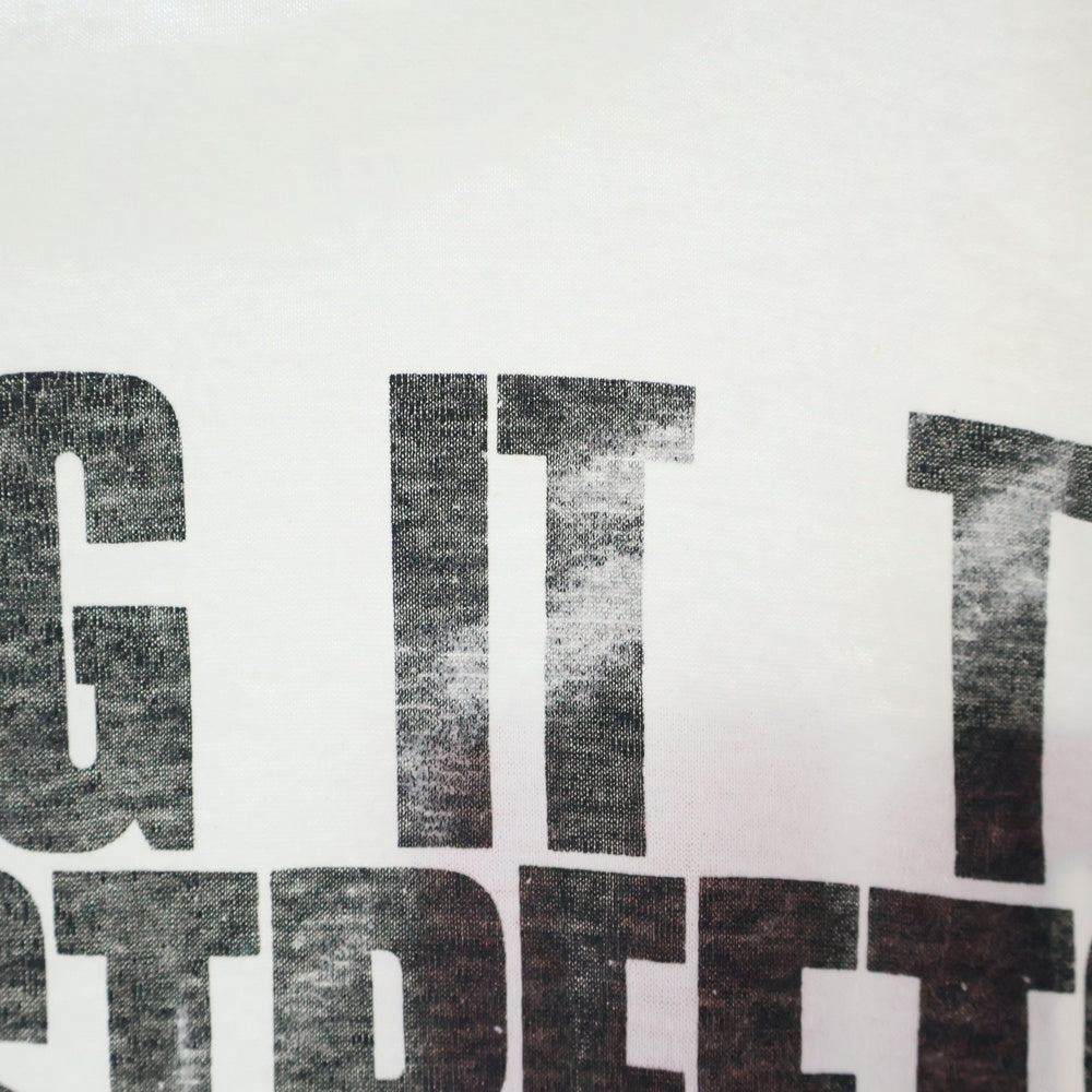 VINTAGE(ヴィンテージ) 80s BON JOVI Taking It To The Streets Tour Shirt ボンジョヴィ ツアー クルーネック 両面プリント 半袖 Tシャツ カットソー ホワイト