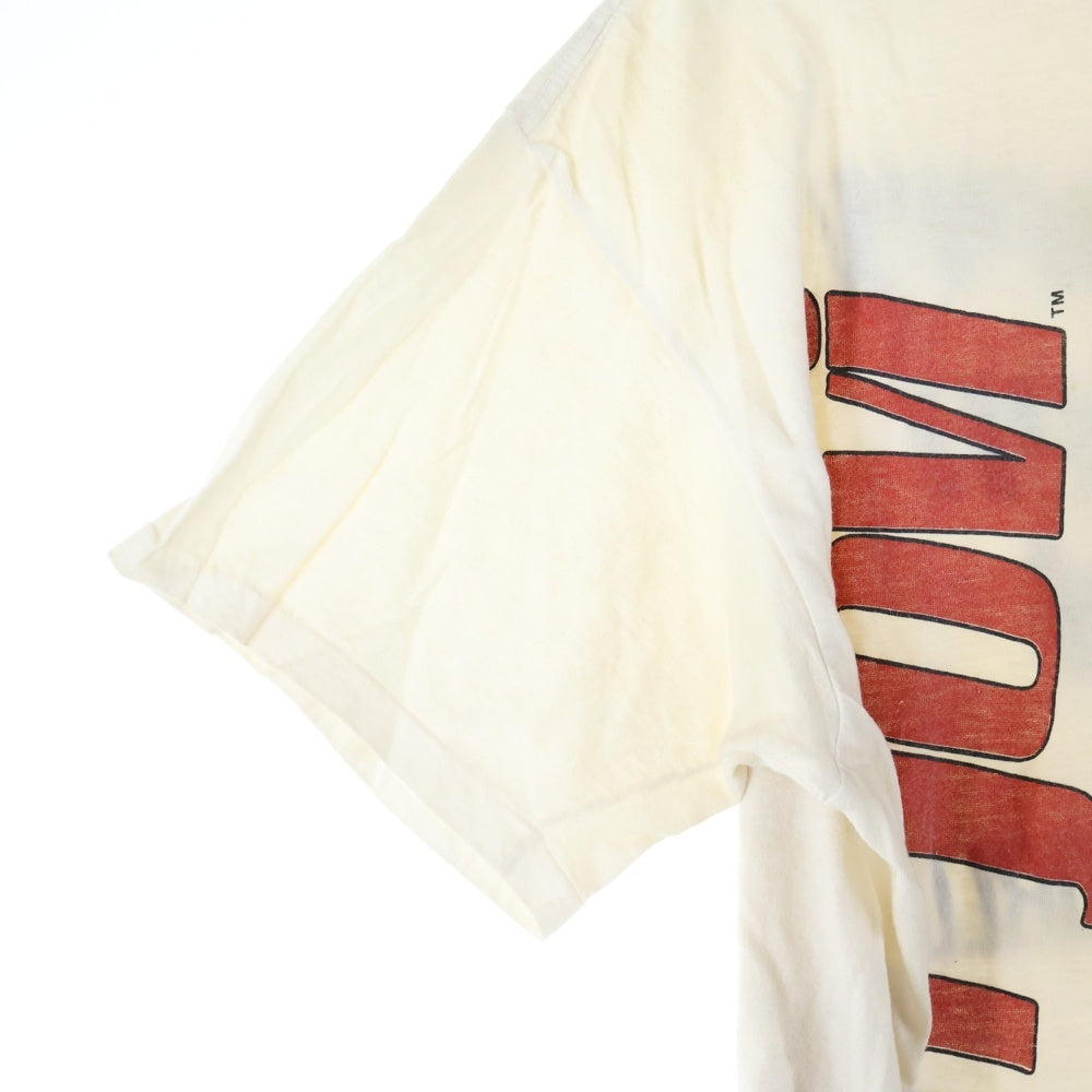 VINTAGE(ヴィンテージ) 80s Jon Bon Jovi Slippery When Wet Wold Tour T-Shirt ジョン ボンジョヴィ ワールドツアー 両面プリント クルーネック 半袖 Tシャツ カットソー ホワイト