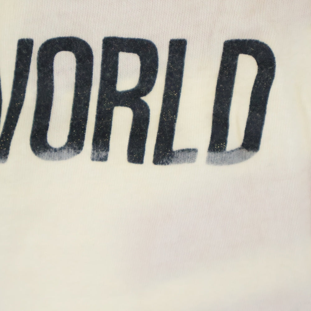 VINTAGE(ヴィンテージ) 80s Jon Bon Jovi Slippery When Wet Wold Tour T-Shirt ジョン ボンジョヴィ ワールドツアー 両面プリント クルーネック 半袖 Tシャツ カットソー ホワイト