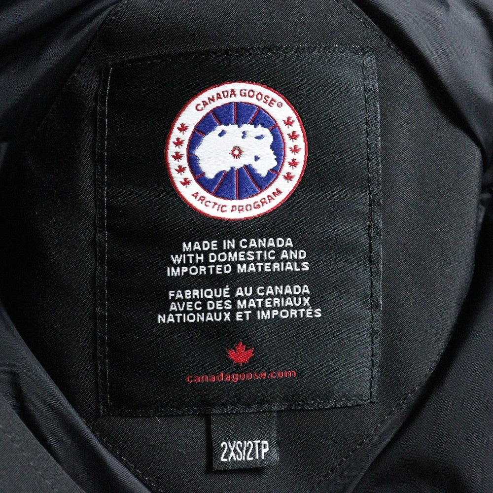 CANADA GOOSE(カナダグース) JASPER PARKA ジャスパーパーカ ファーフーデット ダウンジャケット ブラック レディース 3438JM