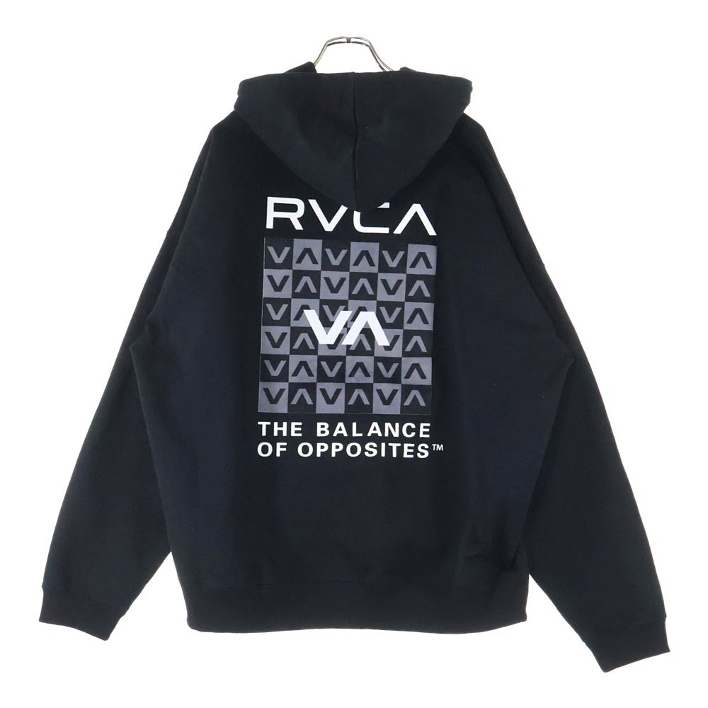 RVCA(ルーカ) BE042040 24AW BALANCE BOX HOODIE バランスボックスフーディー プルオーバースウェットパーカー ブラック