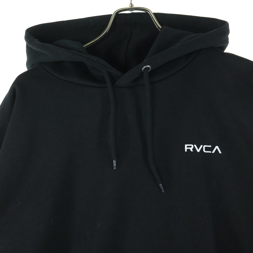 RVCA(ルーカ) BE042040 24AW BALANCE BOX HOODIE バランスボックスフーディー プルオーバースウェットパーカー ブラック