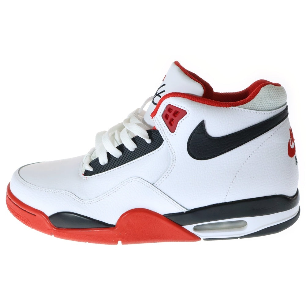 NIKE(ナイキ) Flight Legacy フライトレガシー ハイカットスニーカー ホワイト/レッド US11/29cm BQ4212-100
