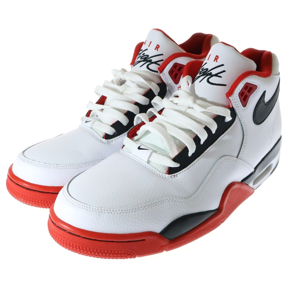 NIKE(ナイキ) Flight Legacy フライトレガシー ハイカットスニーカー ホワイト/レッド US11/29cm BQ4212-100