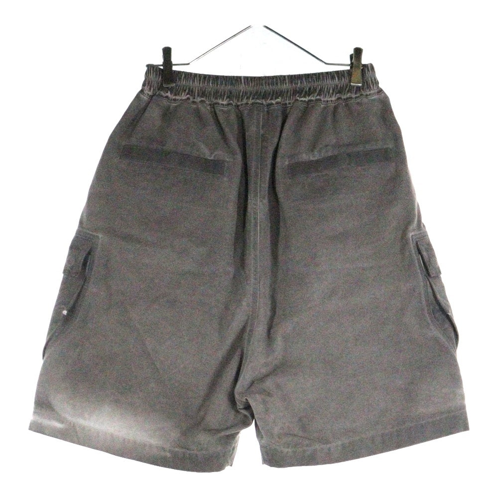 Rick Owens DRKSHDW(リックオウエンス ダークシャドウ) 25SS CARGOBELA SHORTS カーゴベラ バミューダショーツ ハーフパンツ グレー DU01E3369-CVS