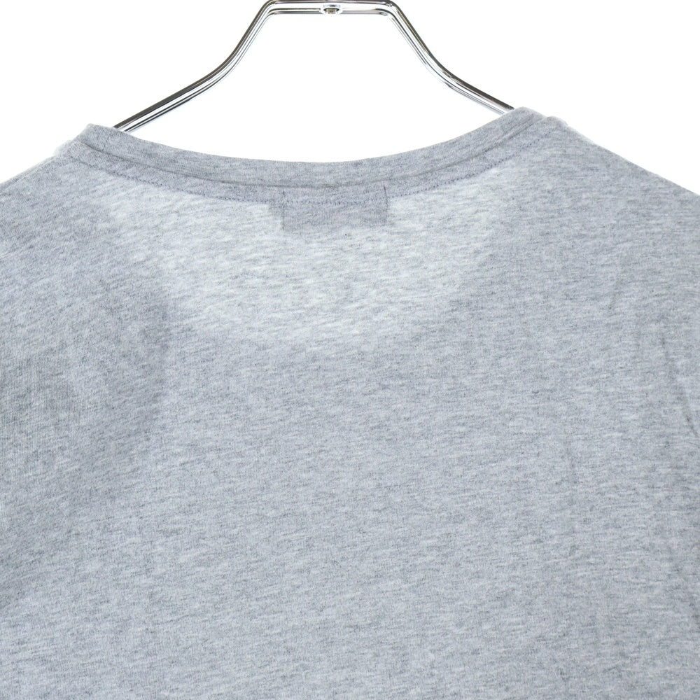 MAISON KITSUNE(メゾンキツネ) イアープリント Tシャツ 半袖カットソー レディース レッド/グレー