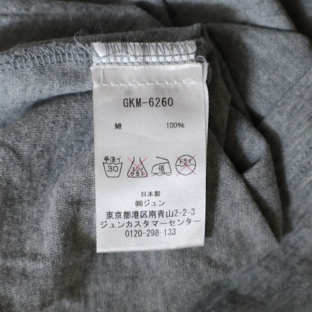 MAISON KITSUNE(メゾンキツネ) イアープリント Tシャツ 半袖カットソー レディース レッド/グレー