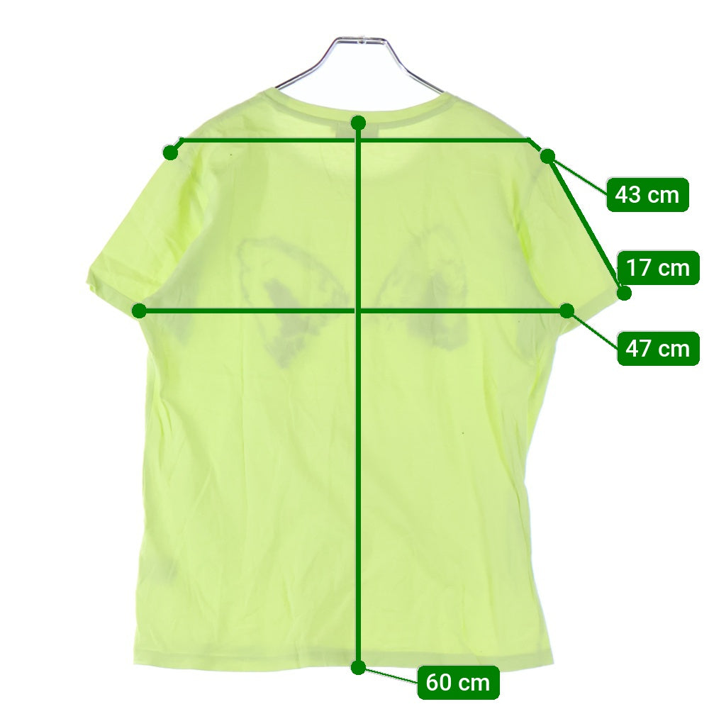 KITSUNE TEE(キツネティー) イアープリント Tシャツ 半袖カットソー レディース ネイビー/グリーン