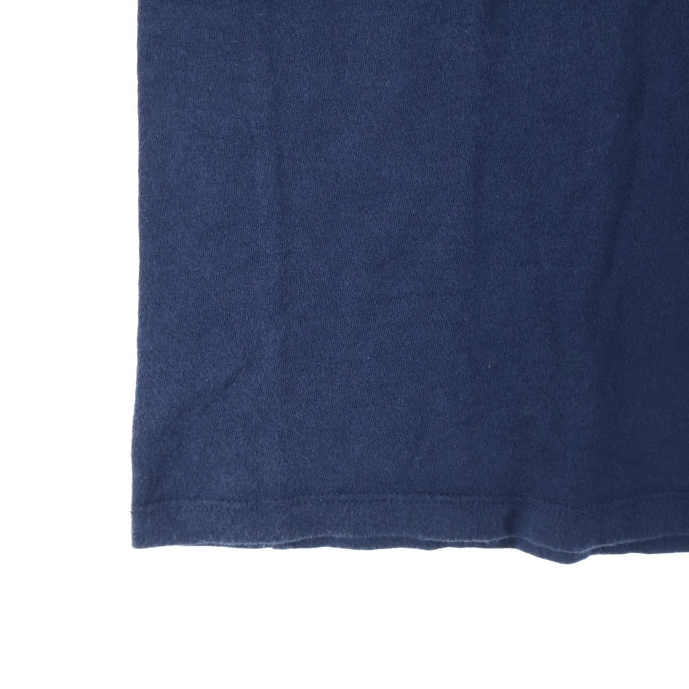 KITSUNE TEE(キツネティー) イアープリント Tシャツ 半袖カットソー レディース ネイビー/ピンク