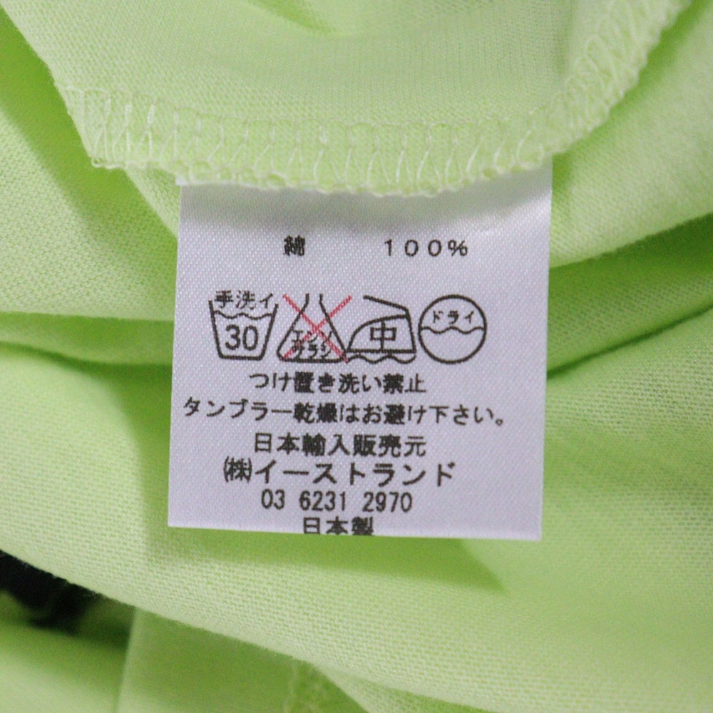 MAISON KITSUNE(メゾンキツネ) イアープリント Tシャツ 半袖カットソー レディース ネイビー/グリーン