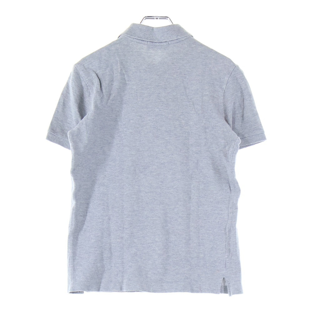 MAISON KITSUNE(メゾンキツネ) キツネパッチ 半袖ポロシャツ グレー レディース
