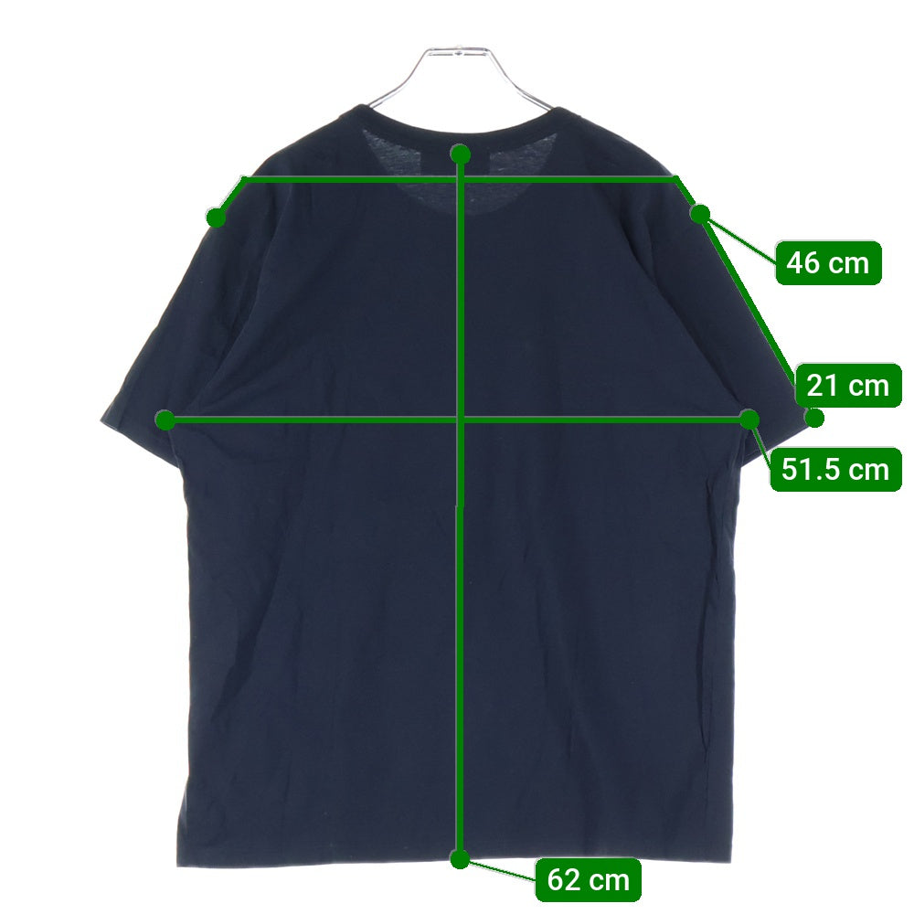 MAISON KITSUNE(メゾンキツネ) キツネパッチ 半袖Tシャツ カットソー レディース ブラック