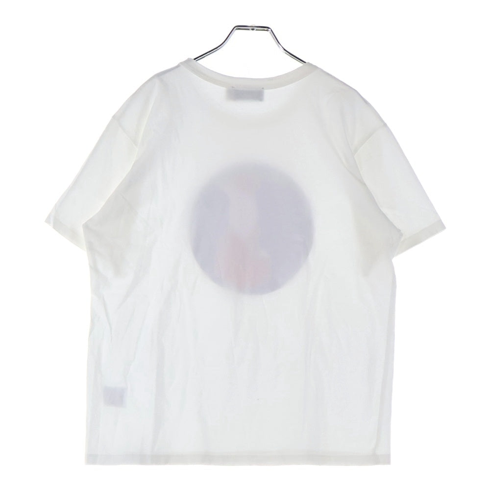 MAISON KITSUNE(メゾンキツネ) キツネサークルプリント 半袖カットソー レディース ホワイト