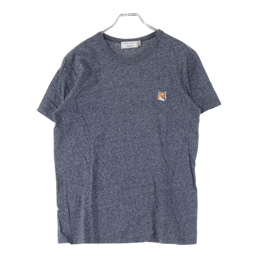 MAISON KITSUNE(メゾンキツネ) キツネパッチ 半袖Tシャツ カットソー レディース グレー