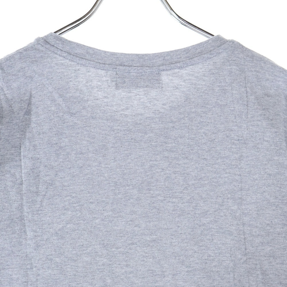 KITSUNE TEE(キツネティー) イアープリント Tシャツ 半袖カットソー レディース グレー/ホワイト