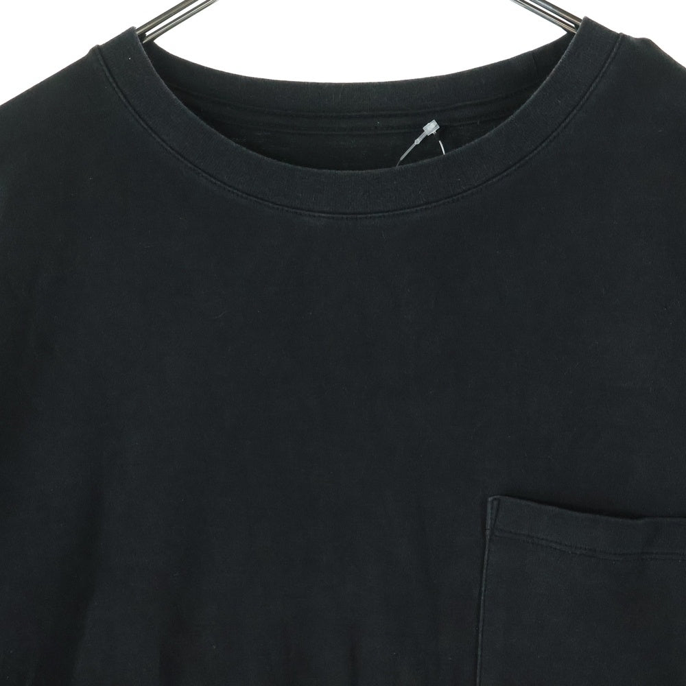 THE CRIMIE(ザ クライミー) コットン ポケット 半袖Tシャツ ブラック CR1-02D1-CS01