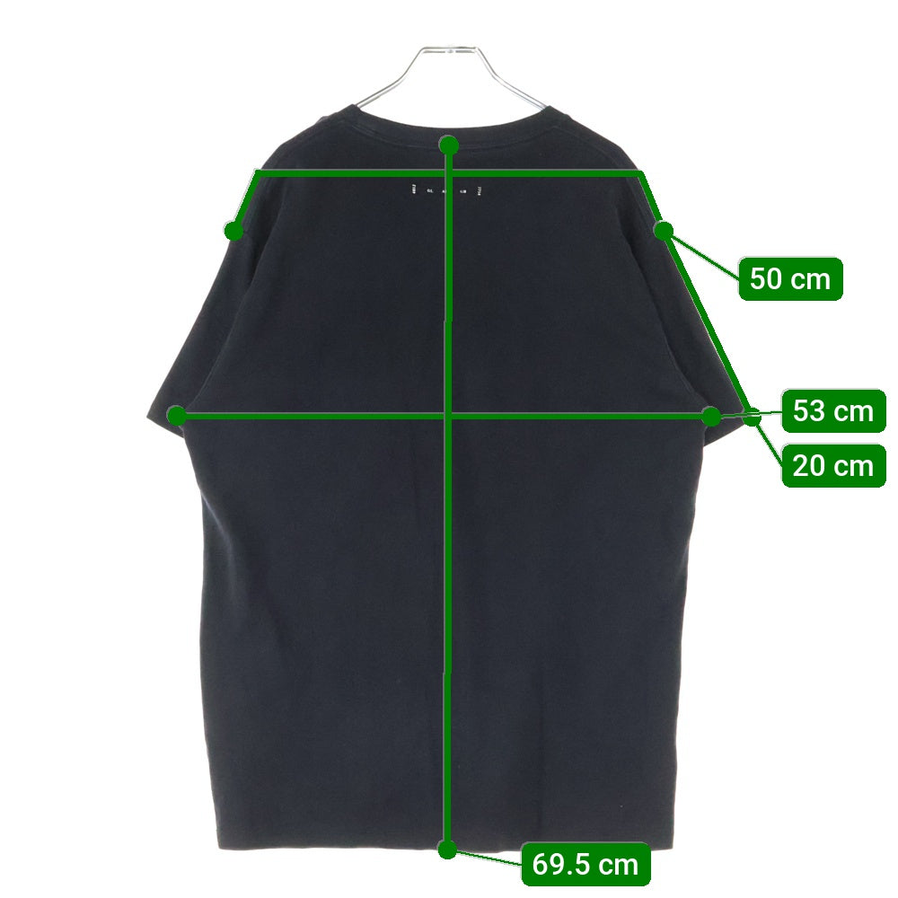 THE CRIMIE(ザ クライミー) コットン ポケット 半袖Tシャツ ブラック CR1-02D1-CS01