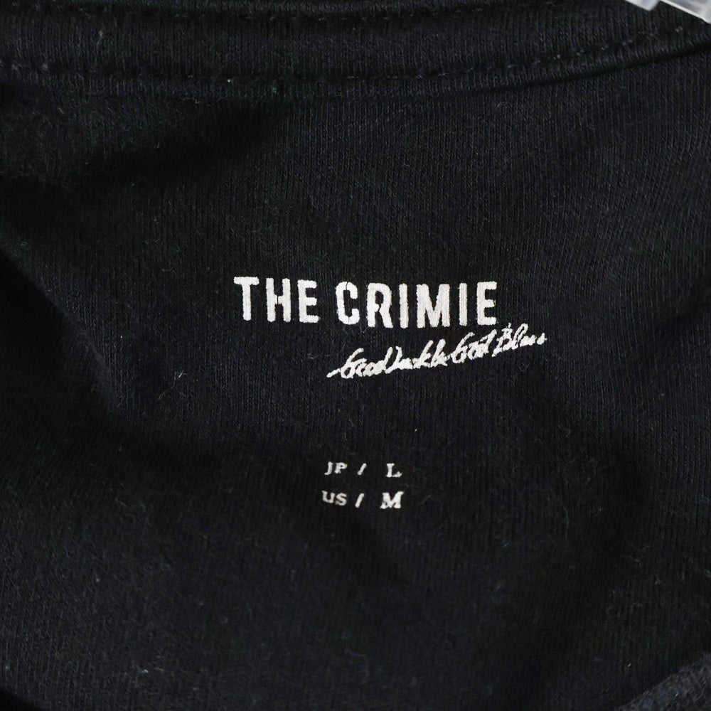 THE CRIMIE(ザ クライミー) コットン ポケット 半袖Tシャツ ブラック CR1-02D1-CS01