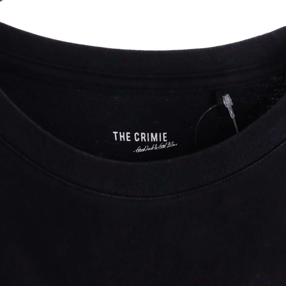THE CRIMIE(ザ クライミー) コットン ポケット 半袖Tシャツ ブラック CR1-02D1-CS01