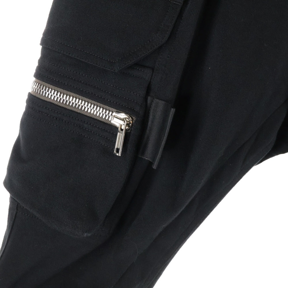 Rick Owens(リックオウエンス) 21AW MASTODON CARGO PANTS マストドン サルエル カーゴパンツ ブラック RU02A5396-BA