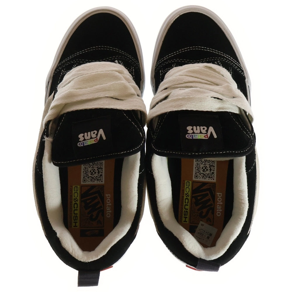 VANS(ヴァンズ) ×Imran Potato Knu-Skool VR3 LX イムランポテト ニュースクール VR3 LX ローカットスニーカー ブラック US7.5/25.5cm VN0A7Q5JB3P1