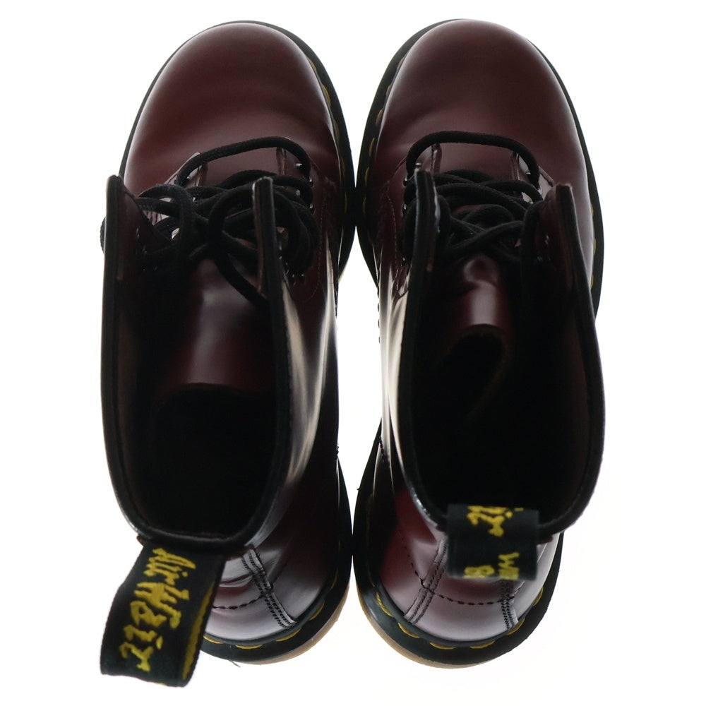 Dr.Martens(ドクターマーチン) 8ホール レースアップ レザー ブーツ レディース ボルドー 1460
