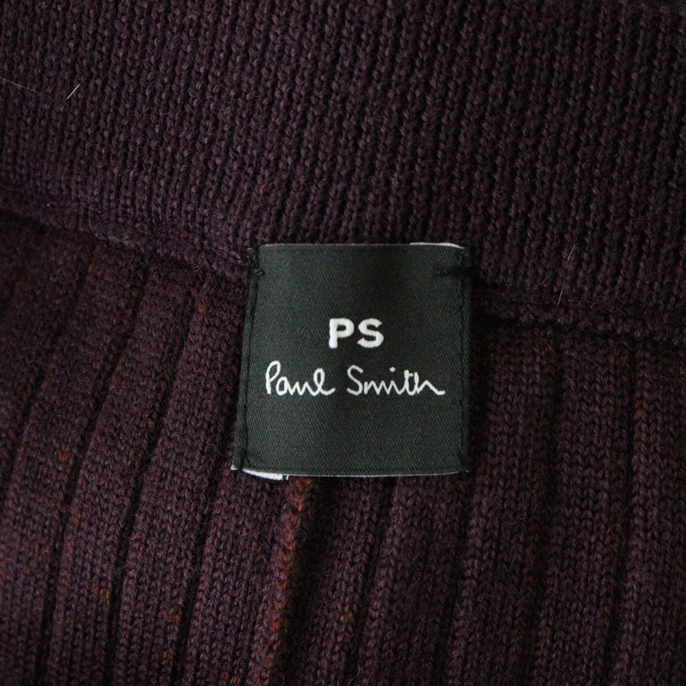 PS Paul Smith(ピーエスバイポールスミス) ストライプ柄 ニットスカート レディース ブラウン/ブルー 7034314