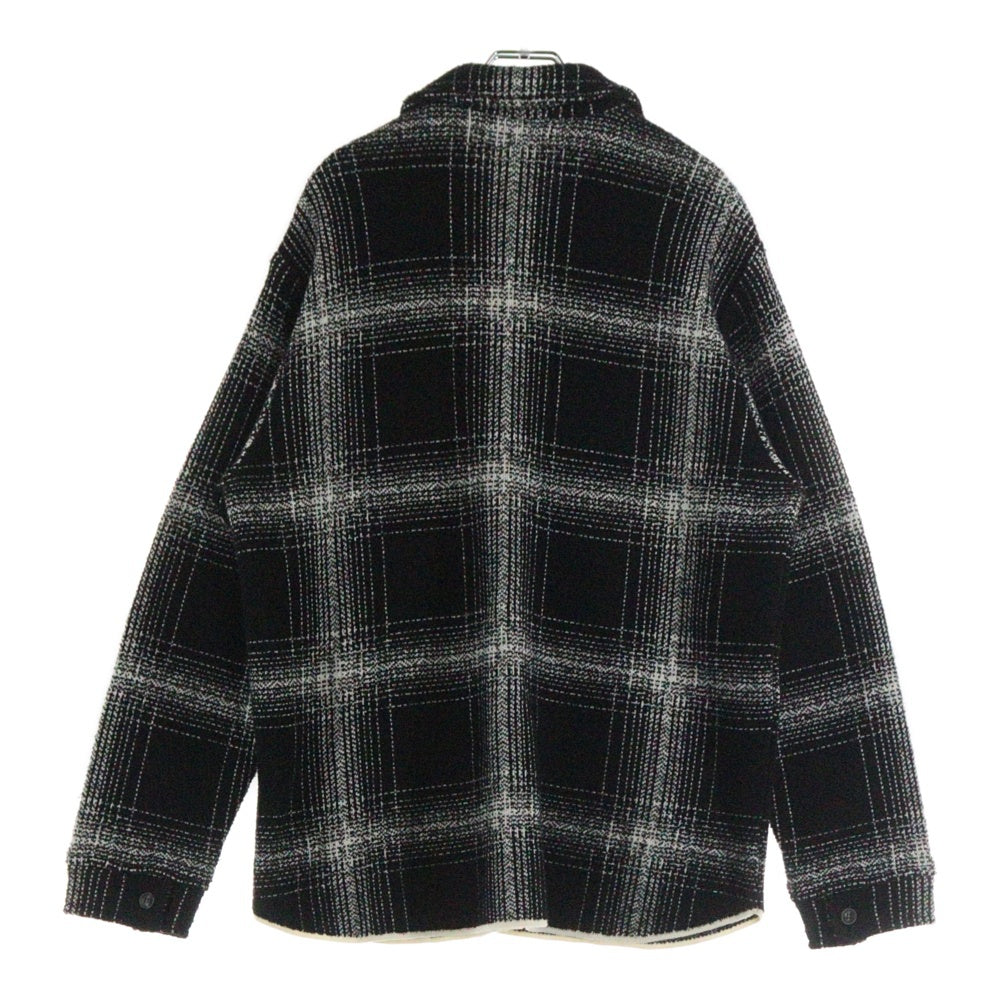 NO BRAND(ノーブランド) Vandori DESIGNWORKS Check Shirts Jacket デザインワークス チェックシャツジャケット ブラック