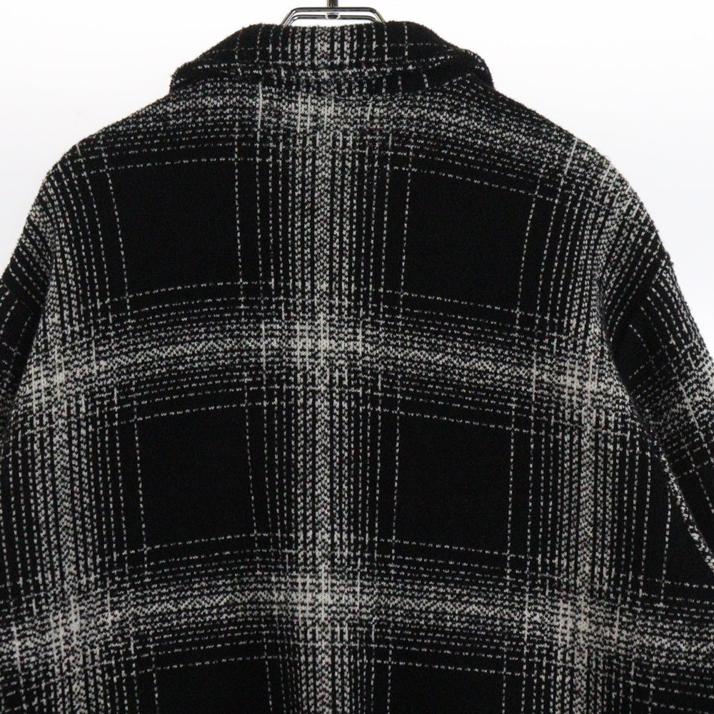 NO BRAND(ノーブランド) Vandori DESIGNWORKS Check Shirts Jacket デザインワークス チェックシャツジャケット ブラック