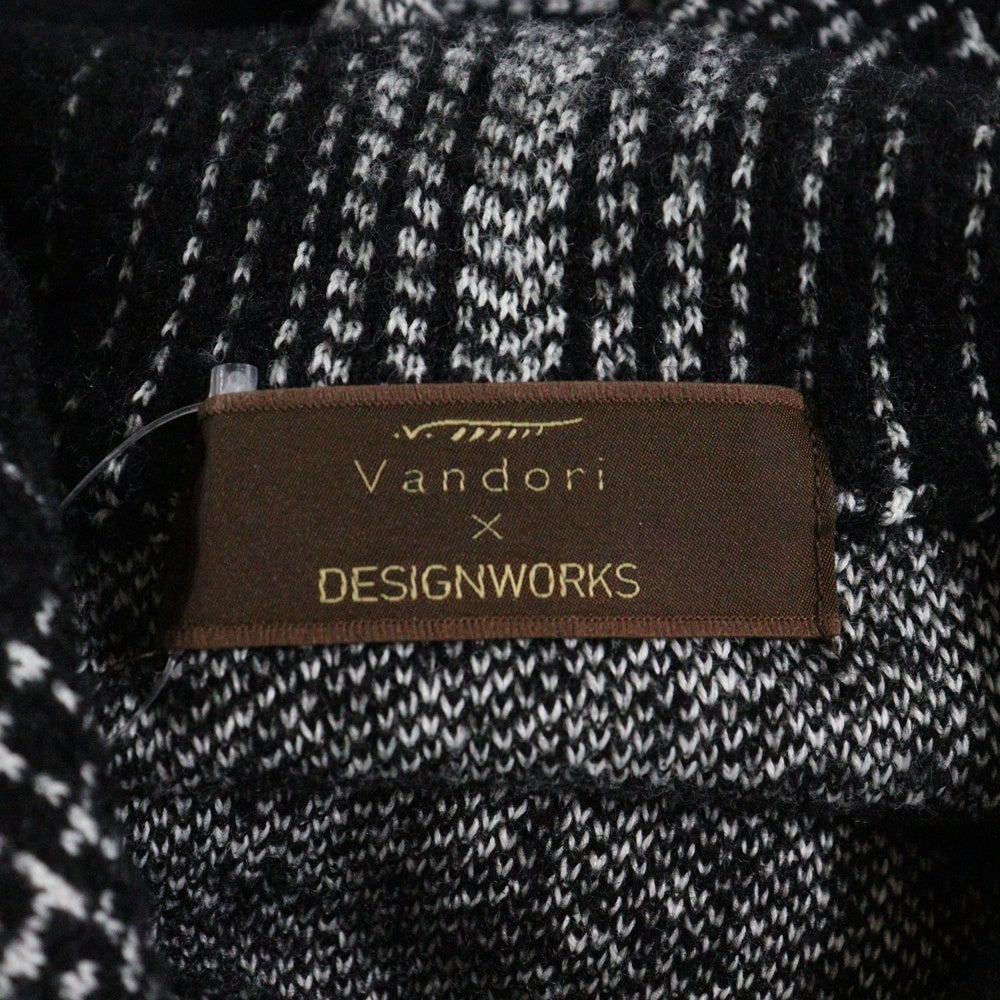 NO BRAND(ノーブランド) Vandori DESIGNWORKS Check Shirts Jacket デザインワークス チェックシャツジャケット ブラック