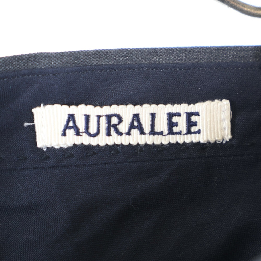 AURALEE(オーラリー) 20SS WOOL SILK TROPICAL SLACKS ウールシルク トロピカル スラックスパンツ チャコールグレー A20SP02WT