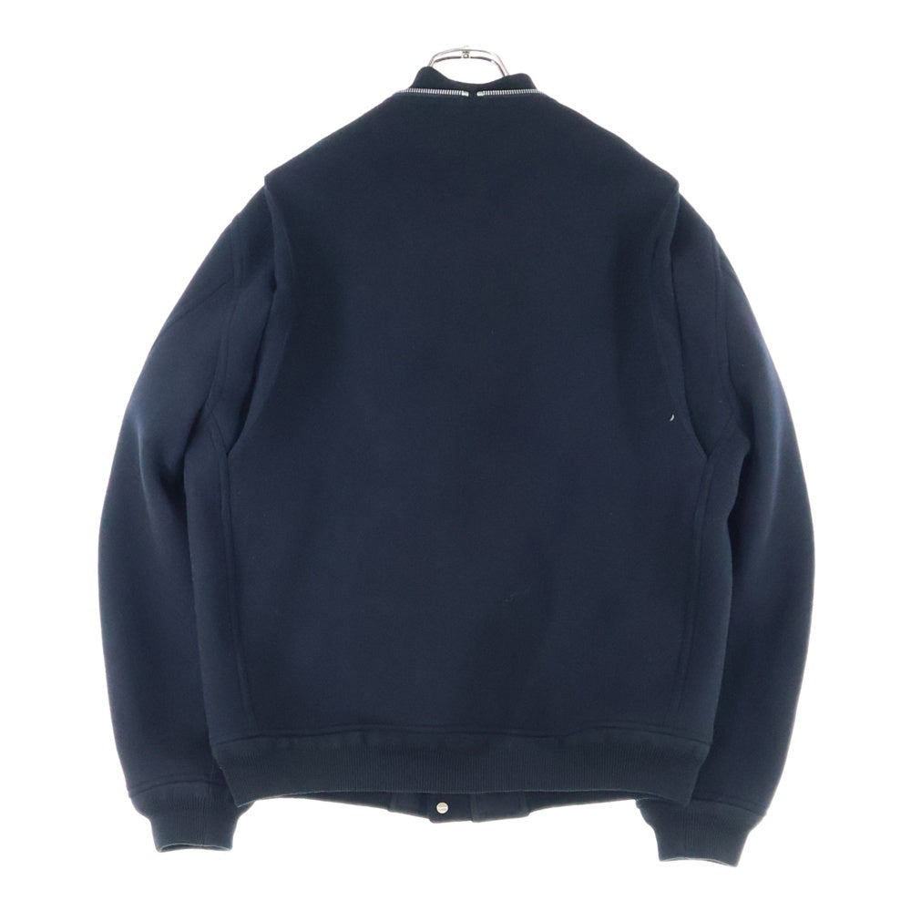 JIL SANDER(ジルサンダー) 21AW ジップ ウールボンバー ジャケット ブラック JSMT420912MT20060012