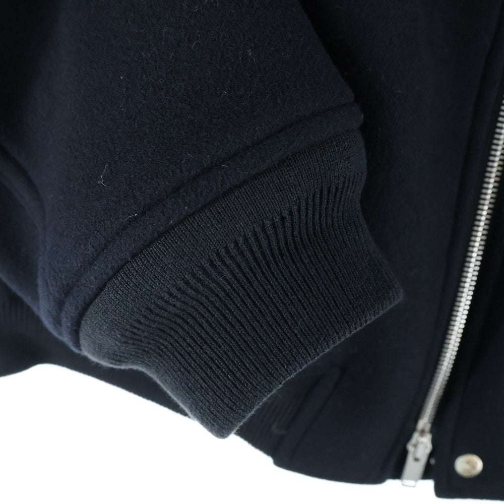 JIL SANDER(ジルサンダー) 21AW ジップ ウールボンバー ジャケット ブラック JSMT420912MT20060012