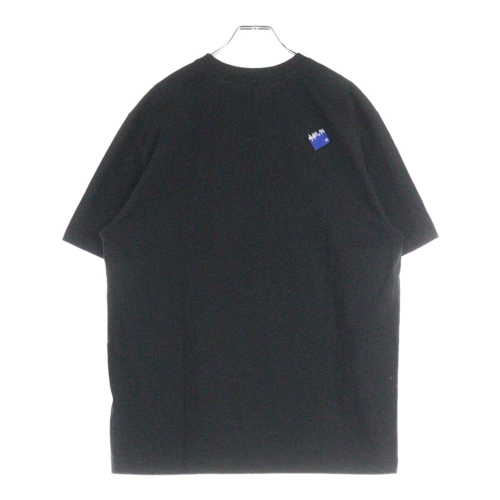 ADER ERROR(アーダーエラー) ロゴ 半袖カットソー Tシャツ ブラック BMSGYFYTS0101BK