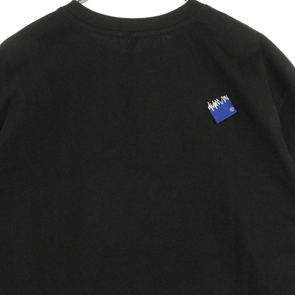 ADER ERROR(アーダーエラー) ロゴ 半袖カットソー Tシャツ ブラック BMSGYFYTS0101BK