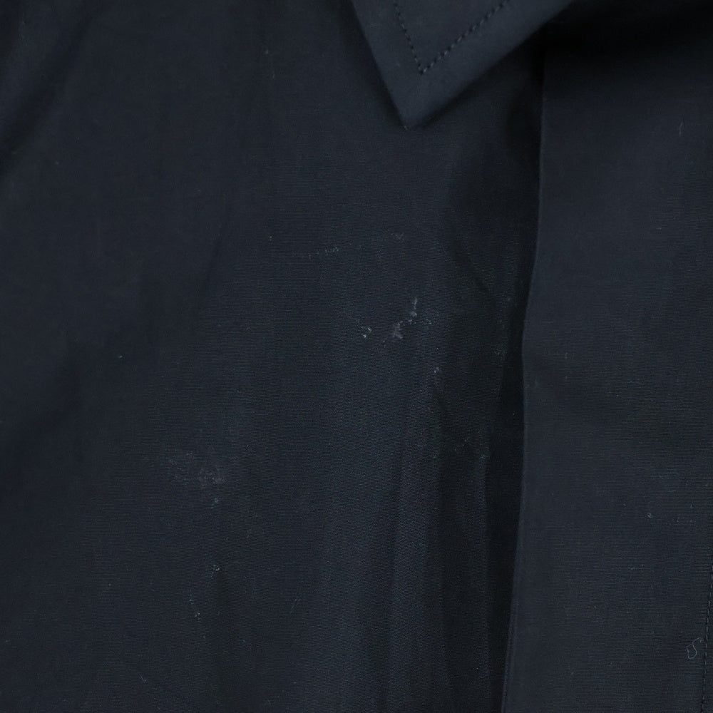 JIL SANDER(ジルサンダー) 21SS メタルピンポプリン 半袖シャツ ブラック JSMS740626MS24420011