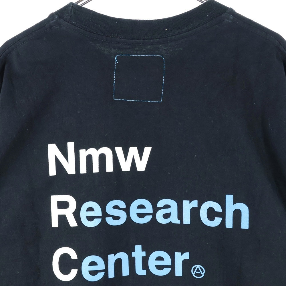 68359(68359) NRC ロゴプリント長袖Tシャツ カットソー ブラック