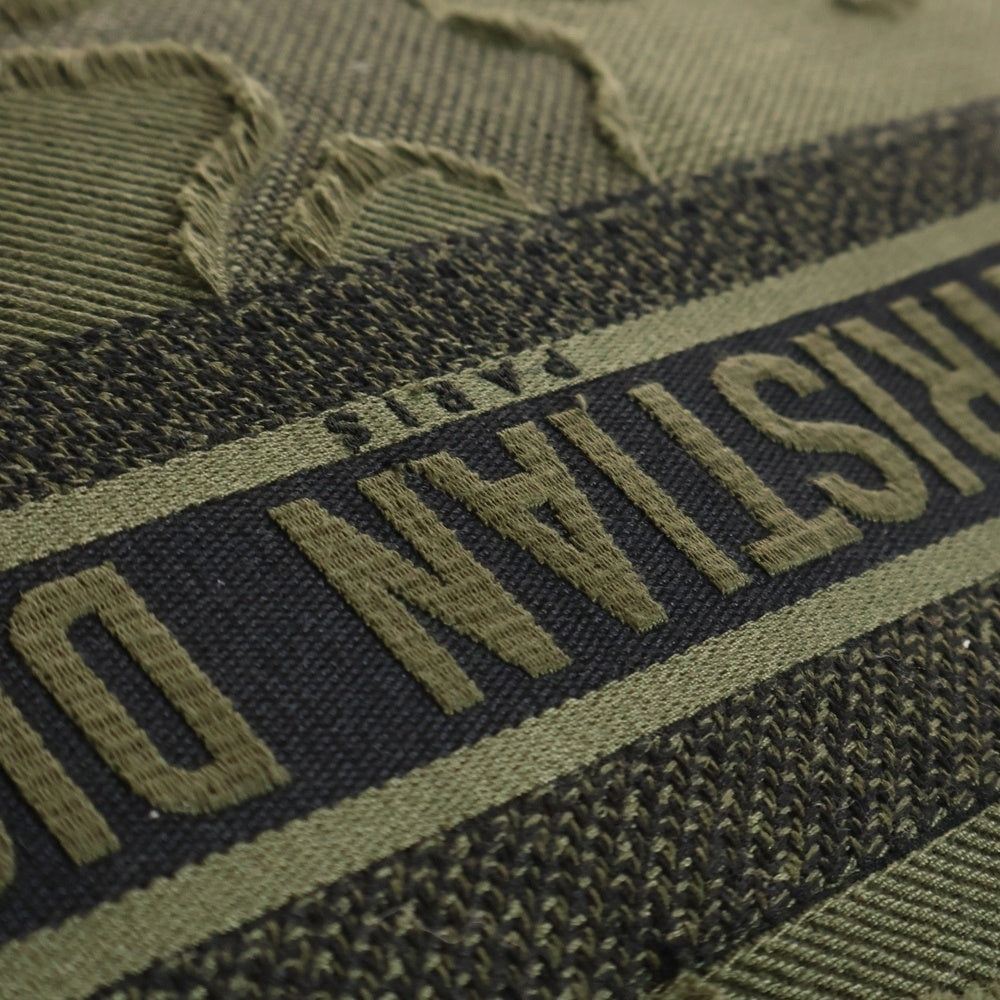 DIOR(ディオール) 2020年 リゾートコレクション ブックトート キャンバス カーキ カモフラージュ 50-MA-0189