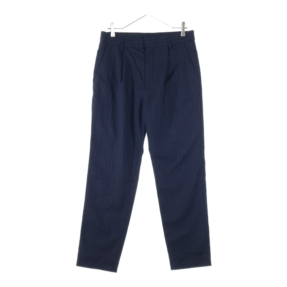H BEAUTY&YOUTH(エイチ ビューティーアンドユース) WORSTED WOOL EASY PANTS ウールイージーパンツ カーキ 1214-217-8154