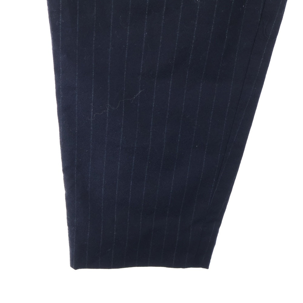 H BEAUTY&YOUTH(エイチ ビューティーアンドユース) WORSTED WOOL EASY PANTS ウールイージーパンツ カーキ 1214-217-8154