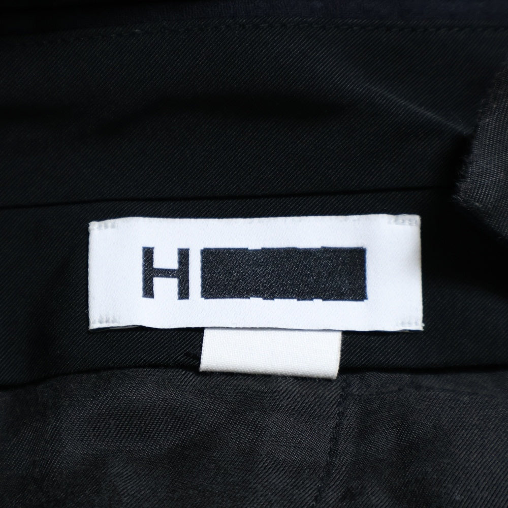 H BEAUTY&YOUTH(エイチ ビューティーアンドユース) WORSTED WOOL EASY PANTS ウールイージーパンツ カーキ 1214-217-8154