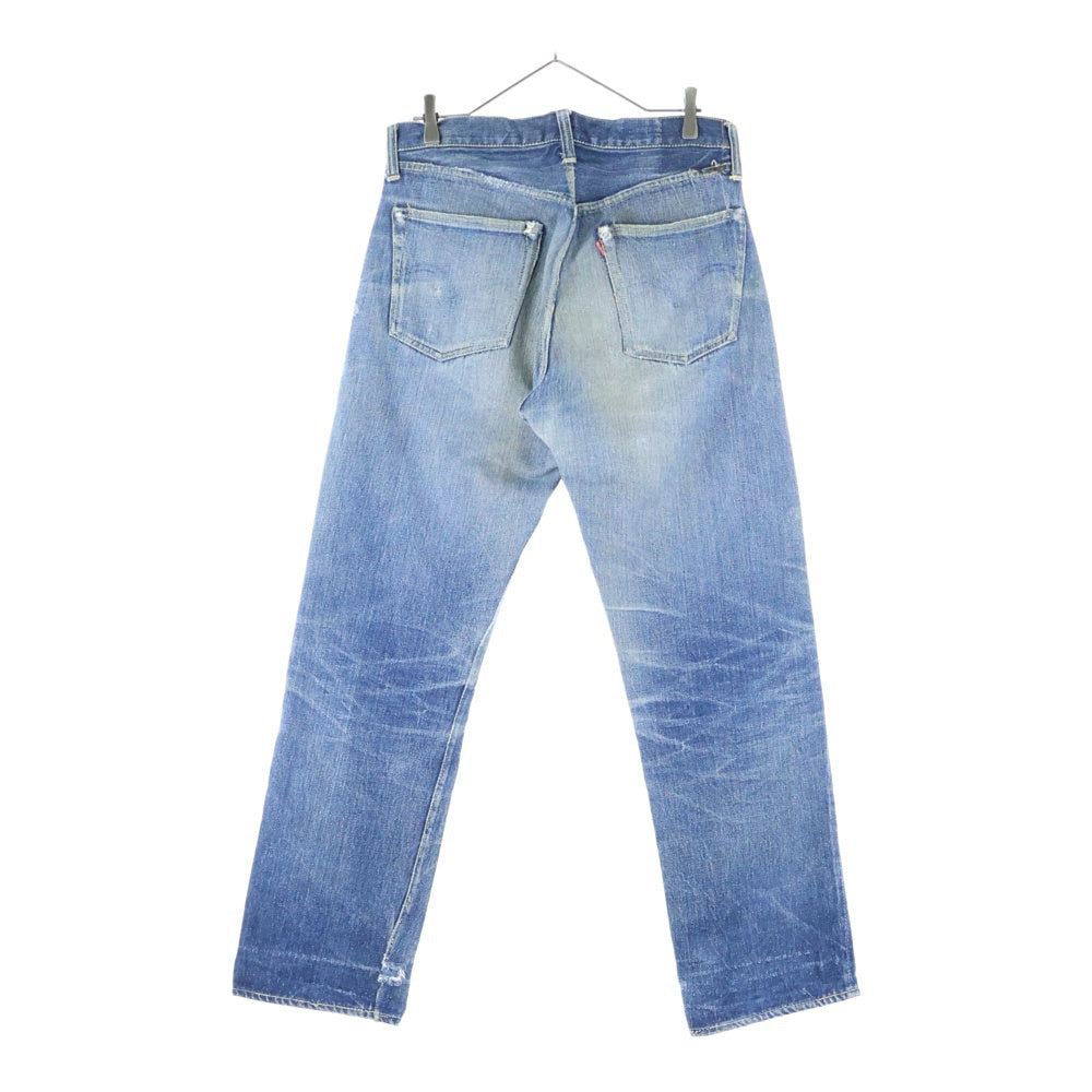 Levi's(リーバイス) 40S VINTAGE 501XX 46モデル 革パッチ 片面タブ BIG E 隠しリベットドーム型 小股裏切りっぱなし ヴィンテージ ボタンフライ デニムパンツ インディゴ