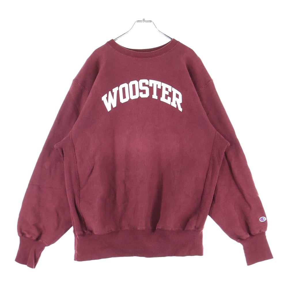 CHAMPION(チャンピオン) 90S VINTAGE REVERSE WEAVE WOOSTER SWEATSHIRT ヴィンテージ リバースウィーブ ウースター メキシコ製 スウェットトレーナー レッド