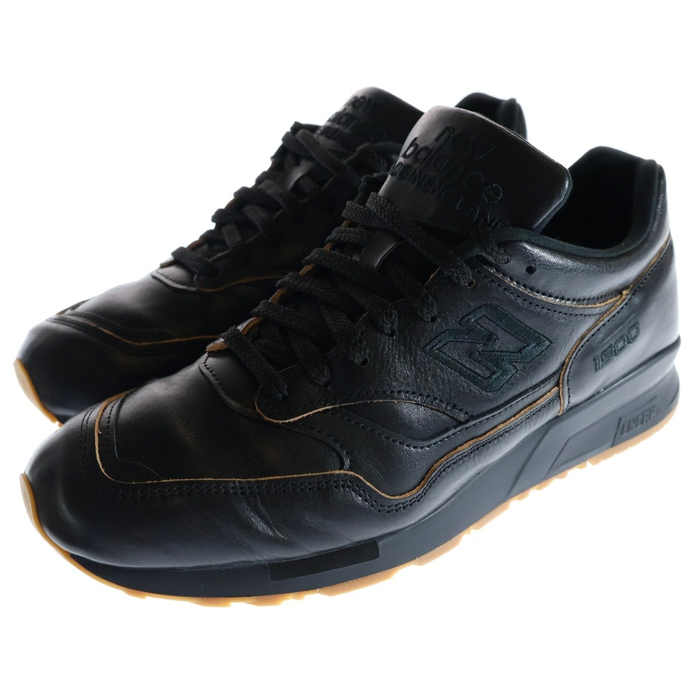 New Balance(ニューバランス) U1500KBI Made in UK Biscuit edge leather ビスケット エッジ レザー ローカットスニーカー ブラック US9.5/27.5cm