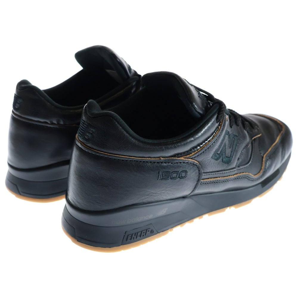 New Balance(ニューバランス) U1500KBI Made in UK Biscuit edge leather ビスケット エッジ レザー ローカットスニーカー ブラック US9.5/27.5cm