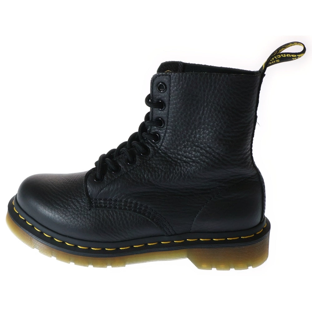 Dr.Martens(ドクターマーチン) 1460 PASCAL VIRGINIA 8ホール レザーシューズハイカットブーツ レディース ブラック 13512006